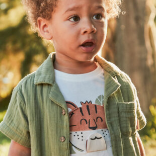 Koszula k/r tygrys play