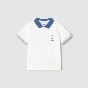 Koszulka polo k/r aplik.