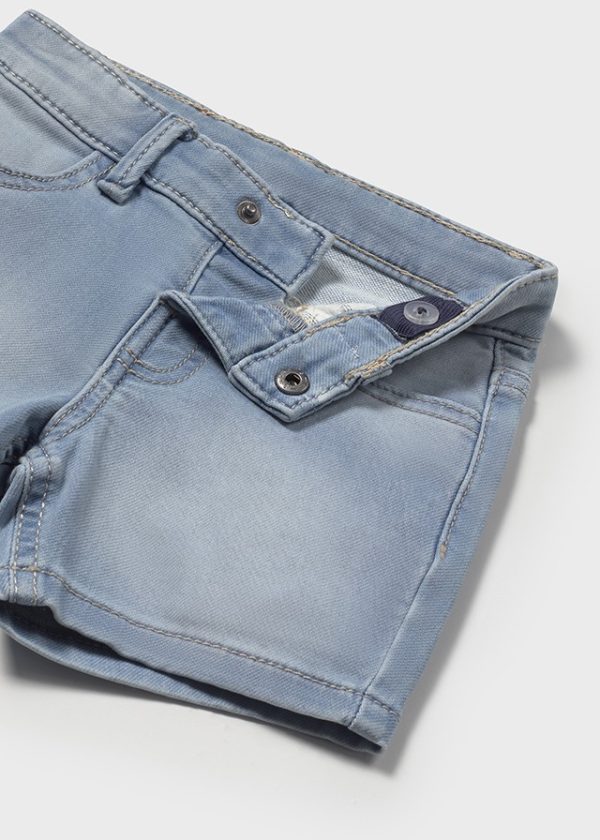 Bermuda soft denim 5 kieszeni - obrazek 3