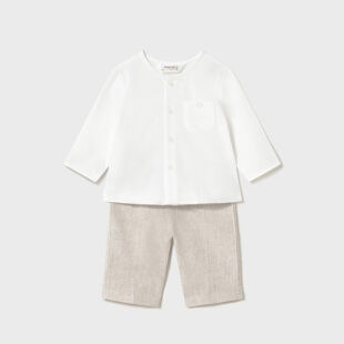 Kompl. dł. spodnie i koszula