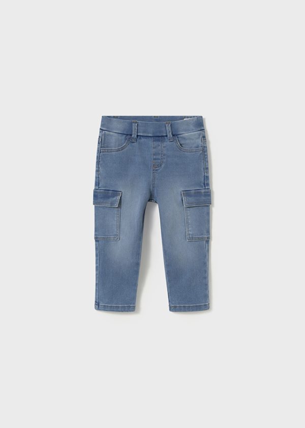 Spodnie denim cargo