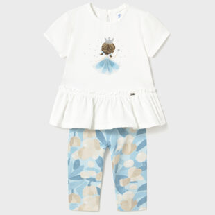 Komplet leginsy we wzory