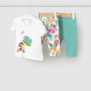 Komplet 2x krótkie legginsy