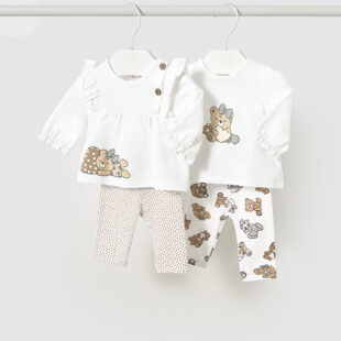 Komplet 4-cz. z legginsami