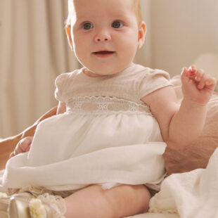 Sukienka wizytowa łączona