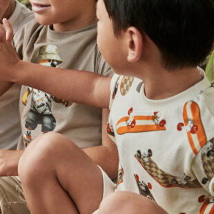 Koszulka k/r we wzory