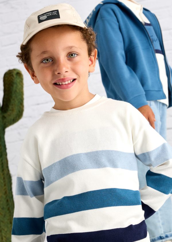 Sweter paski - obrazek 2