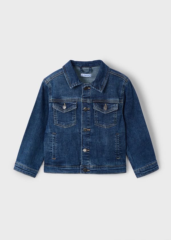 Kurtka denim trucker - obrazek 3