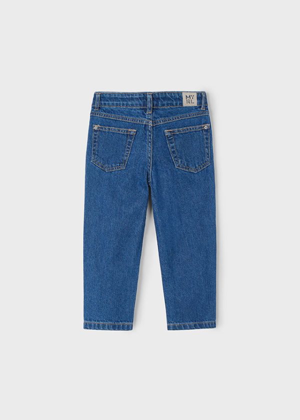 Długie spodnie mom fit - obrazek 3