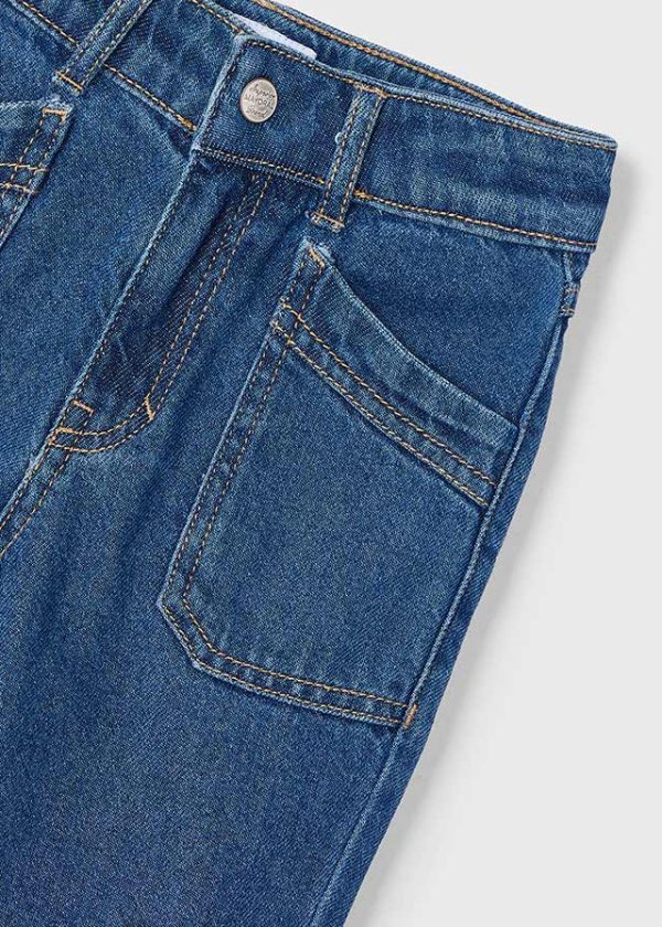 Długie spodnie mom fit - obrazek 4