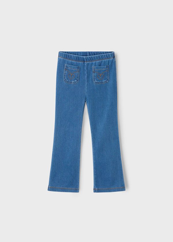 Legginsy knit denim - obrazek 4