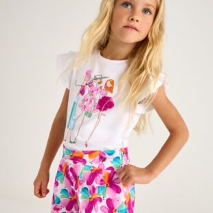 Spódnico-spodnie we wzory