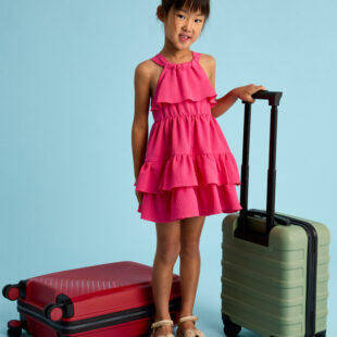 Sukienka z falbankami