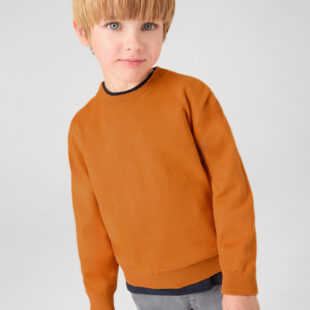 Sweter bawełniany basic