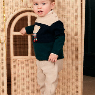 Komplet spodnie dł. i sweter