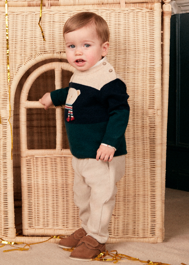 Komplet spodnie dł. i sweter