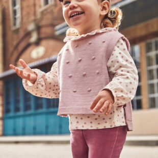 Komplet spodnie z kamizelką