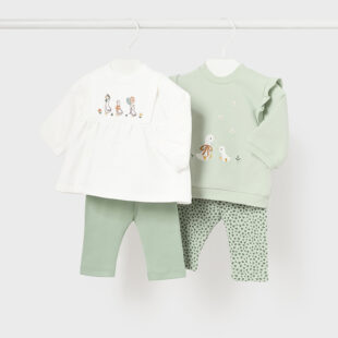 Komplet 4-cz. z legginsami