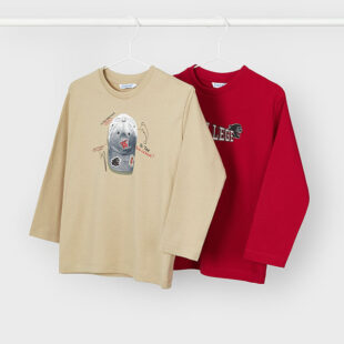 Zestaw koszulek d/r "college"