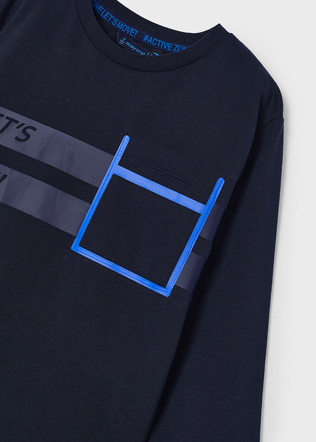 Koszulka d/r kieszonka active - obrazek 5