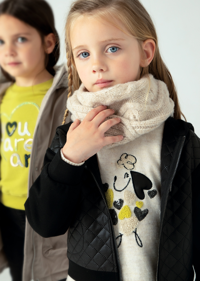 Bluza łączona pikowana - obrazek 2