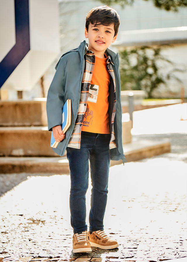 Spodnie soft denim - obrazek 2