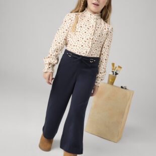 Szerokie spodnie dzianina