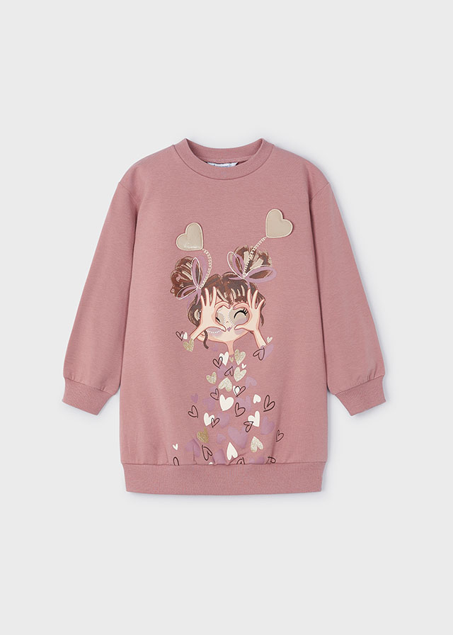 Sukienka z nadrukiem - obrazek 2