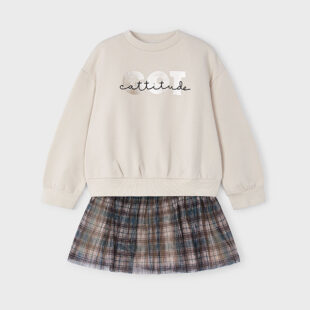 Komplet ze spódnicą tiul