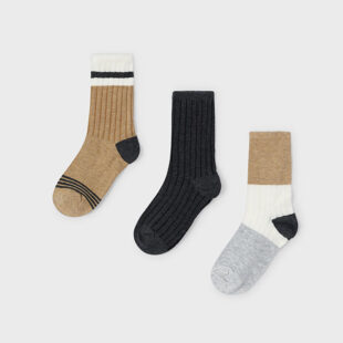 3 pary skarpetek ze ściągacze