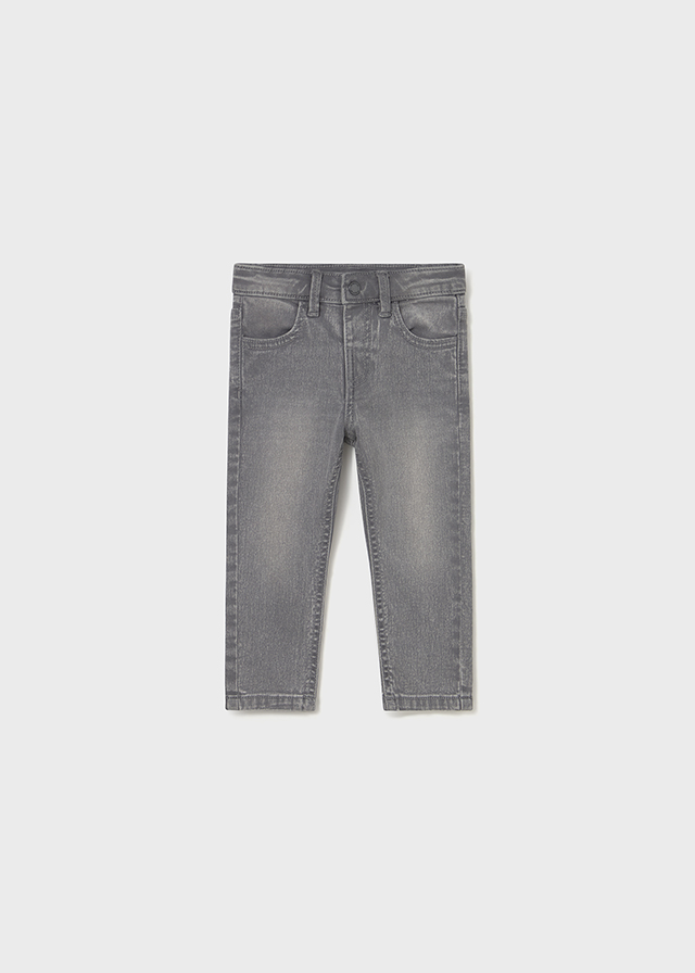 Spodnie jeans slim fit basic - obrazek 4