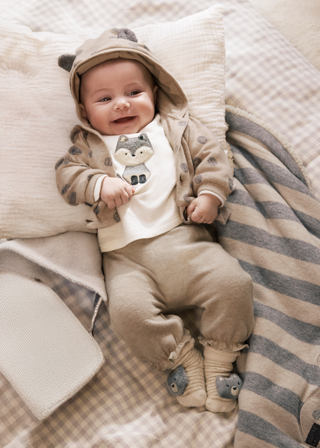 Dres 3-cz. dzianina i żakard